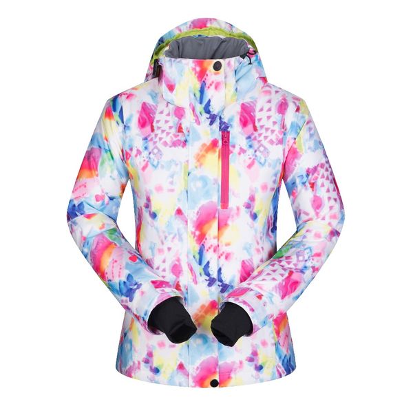 

2017 ski jackets women windproof waterproof warmth snowboard coat snow skiing winter sportswear camping clothing