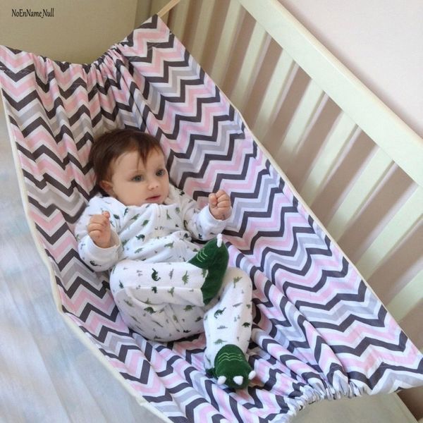 

noenname- infant safety baby hammock printed home outdoor detachable portable comfortable bed kit hanging seat garden swing