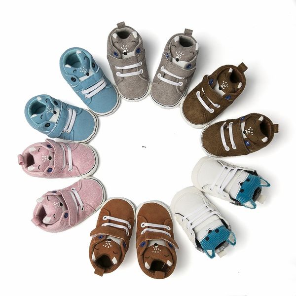 

baby shoes cartoon animals leisure sports baby soft bottom toddler shoes0-12.0328