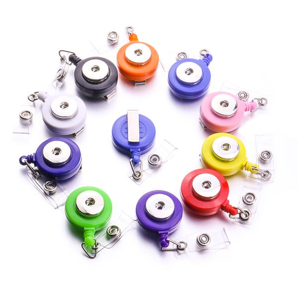 

новый выдвижной ски-пасс id карты держатель значка катушки тянуть ключ имя тега отдачи катушки подходят 18 мм оснастки кнопку ювелирные изде, Bronze;silver