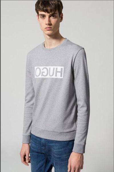 

Хип-хоп HUGOS Марка мужская толстовка BOS дизайнер спортивный свитер британский фран