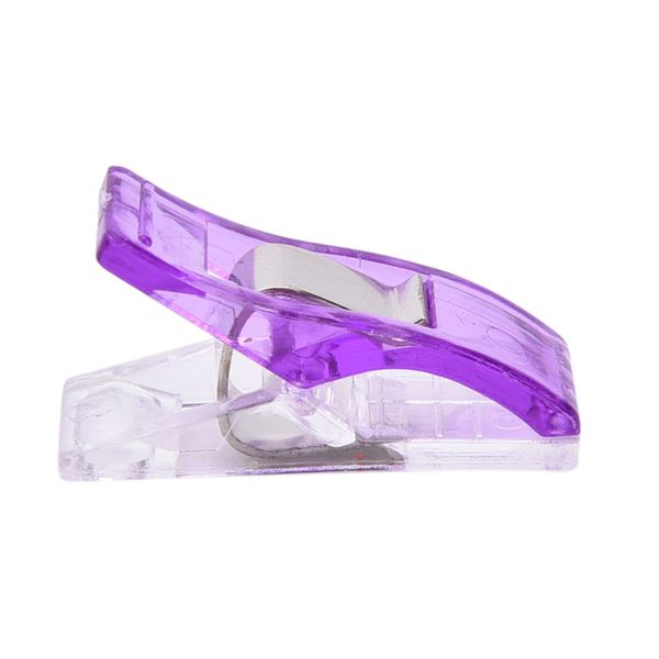 

50pcs pvc plastic clips for patchwork sewing diy crafts quilt quilting clips clover wonder clip school office supplies 2.7*1cm