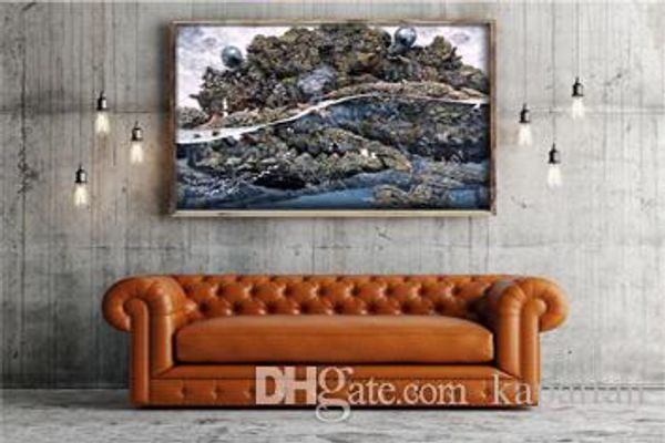 

ikeda manabu ink drawing home decor art poster print 16 24 36 47 inches