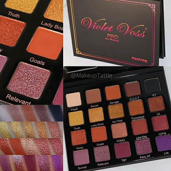 Capodanno e VIOLET VOSS Pro EYE SHADOW PALETTE Palette di ombretti da 20 colori di alta qualità 1 PZ