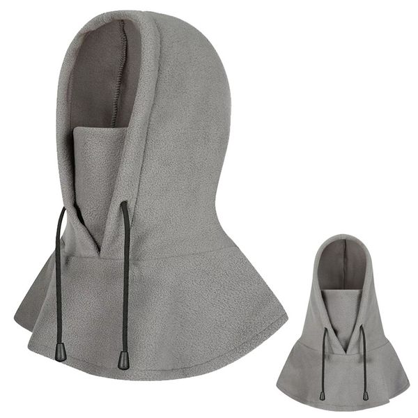 

new arrival face mask thermal fleece balaclava hood winter windproof neck warmer beanies dropshipping