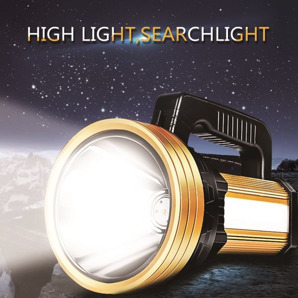 Portable halogen Spotlight Flashlight Light 12V Rechargeable