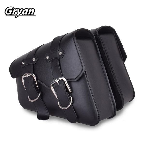

29*11*25cm pu leather motorcycle bag for sportster xl 883 1200 case for motorcycle saddle bags motorbike side tool bag luggage