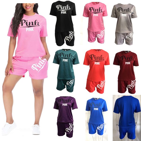 

New fa hion 2pc women ladie port yoga workout gym t hirt top hort et outfit track uit plu ize