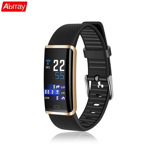 

abrray smart sport watch for men fitness tracker women pedometer calorie sleep monitor fashion wristband, Slivery;brown