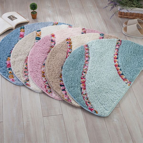 2019 Fade Resistance Easy Clean Wearproof Bath Mat Bathroom Rug