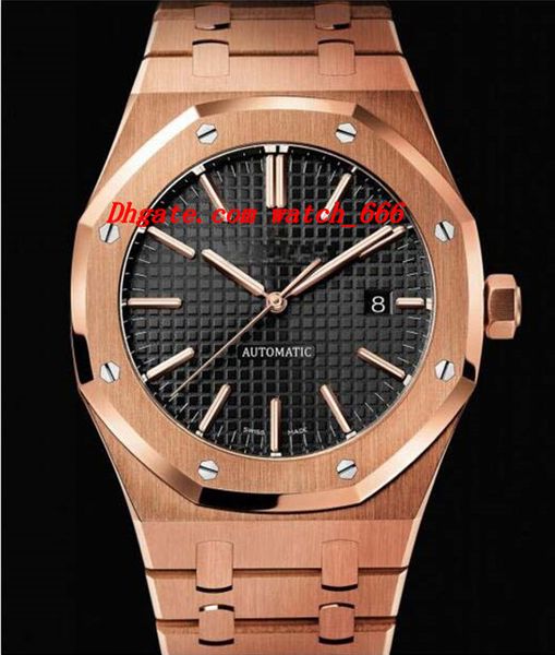 

luxury wristwatch automatic 41mm 15400or.oo.1220or.01 mens watch men watches quality, Slivery;brown