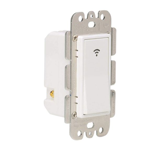 

remote controlers wifi smart light switch wireless remote control in-wall timer for fan lights compatible with alexa google home,no hub r