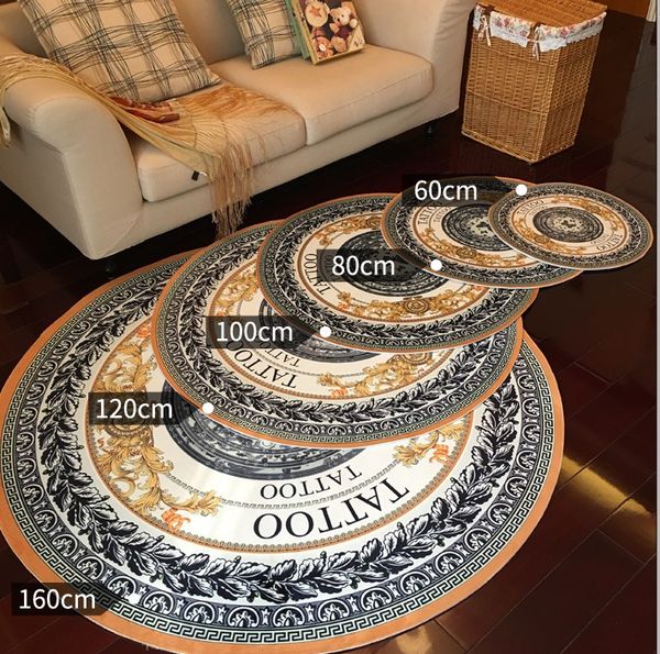 

160cm large round 3d carpet modern shaggy rugs and mat for home living room bedroom carpet rug for yoga dance