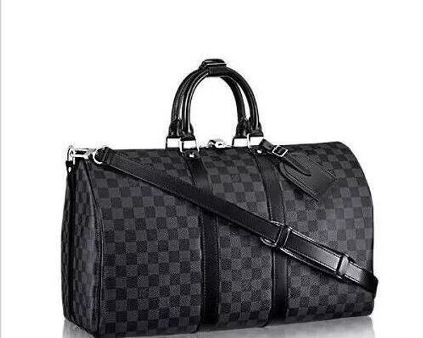 

2018 new fashion men women travel bag duffle bag, brand designer luggage handbags large capacity sport bag