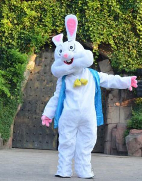 2018 venda Hot Marca BRAND Dos Desenhos Animados New Professional Easter Bugs Bunny Traje Da Mascote do Vestido Extravagante Venda Quente traje Do Partido Navio Livre