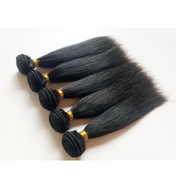 

new beauty short bob style 8-18inch brazilian indian virgin human hair extensions soft silky staright peruvian hair double weft 6pcs, Black