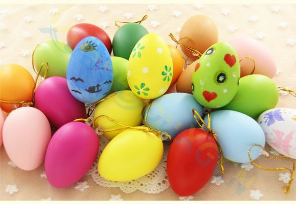 4x6cm Easter Decoration Kids Children S Day Diy Painting Egg Shell