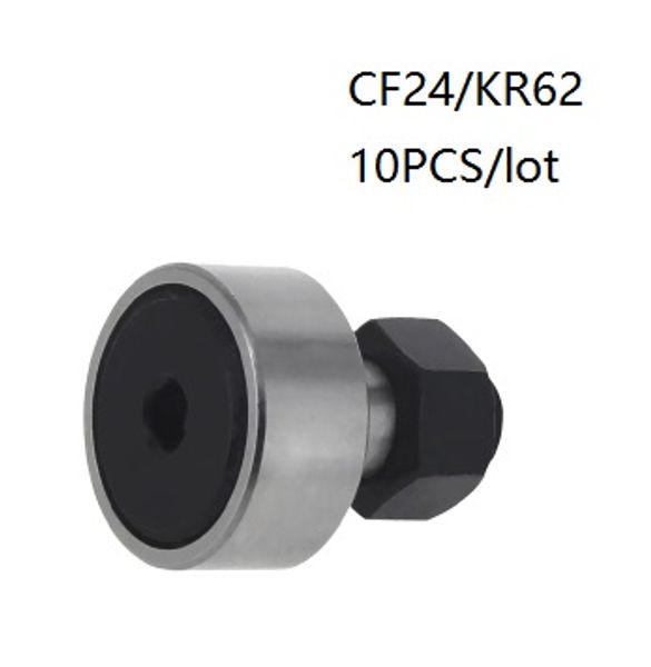 10pcs / серия ролика иглы роликовый подшипник CF24 KR62 Cam Follower Bearings Track