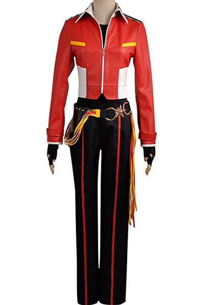 

ансамбль звезды метеор морисава чиаки красная школьная форма косплей костюм, Black