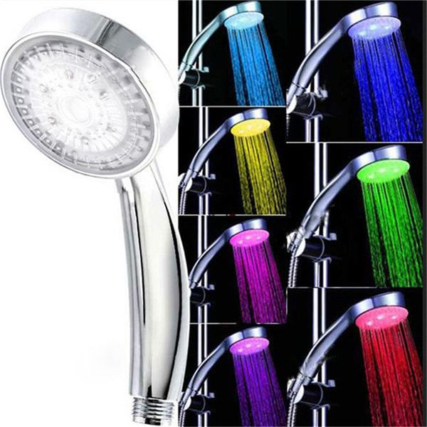 2019 4 Led Shower Head Faucet Light Change Bathtub Glow