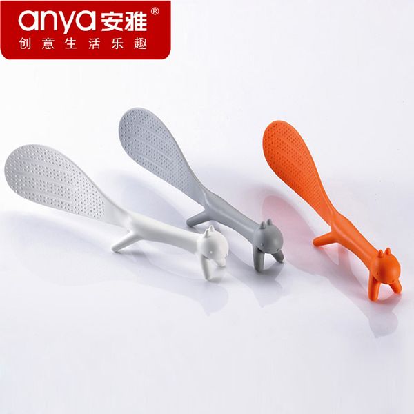 

wholesale-creative home fashion creative cute squirrel spoon spoon korean environmental nonstick