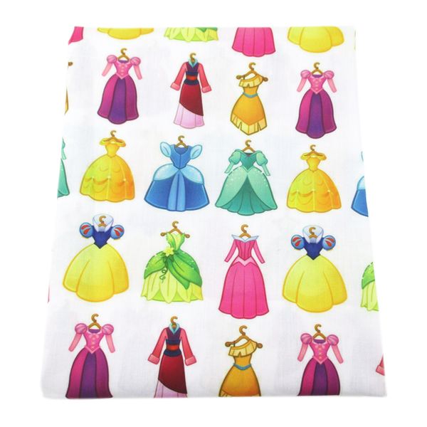 

david accessories 50*145cm patchwork printed polyester&cotton fabric for tissue kids home textile for sewing tilda doll,c2680, Black;white
