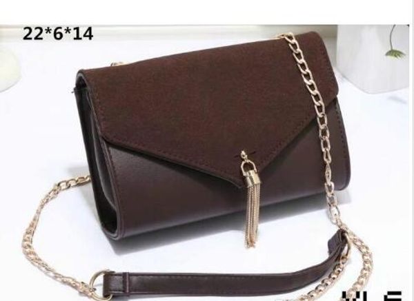 

sale 2018 new style women handbags chains shoulder bag messenger bags fashion bags size 22x6x14cm pu leather ing