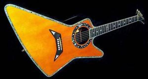 

Rare Matthias Jabs EX 90 / 2000's Explorer Acoustic Electric Guitar Solid Spurce Top, Abalone Body Binding, Stars Planets Sound Hole Binding