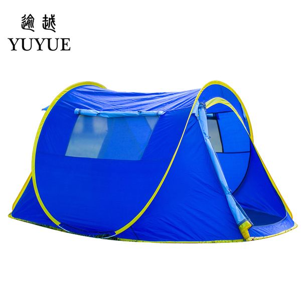 

three season tourist pop up tent big space waterproof ultralight camping tent customized one bedroom outdoor hiking