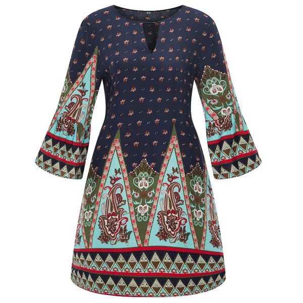 

kenancy women vintage dress autumn winter v-neck floral printing design dresses long mandarin sleeve corset retro dress, White;black