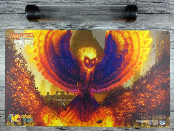 

Магия сбор Гран-При Сиэтл Rekindling Феникс Playmat мат карточные игры мат Бесплатная доставка