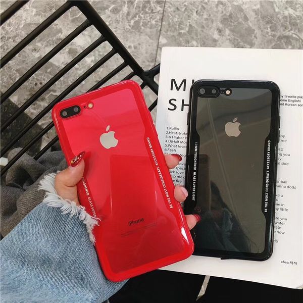 

latest prevalent for iphone 6s plus case tpu + acrylic phone case clear soft edge clear back cover for iphone 8 plus case