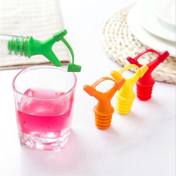 

double head sauce oil bottle mouth ser liquid pourer kitchen tool oil bottle mouth ser bottles nozzle caps ib632