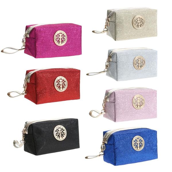 

makeup bag handbag prince bag pearlite layer powdered gold shining powder