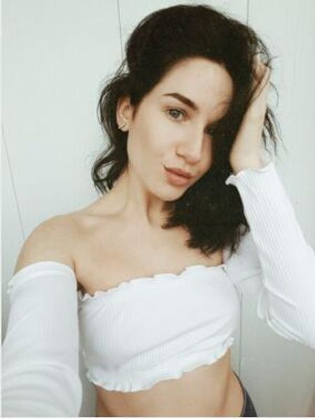 

fashion ruffles elastic slash neck tee new women off shoulder hollow out long sleeve short t -shirt crop o-neck fashion, White