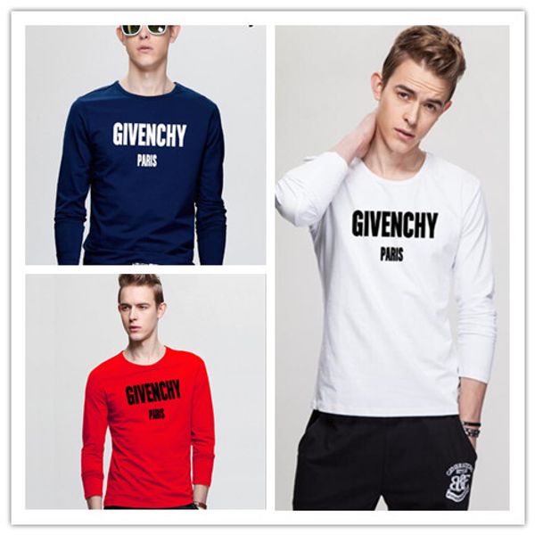 

2018 новые мужские футболки плюс размер футболки с длинным рукавом с учетом хлопка