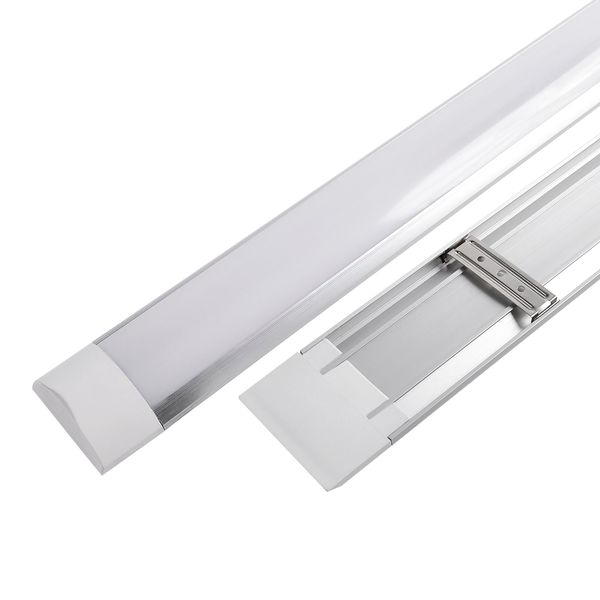 UK 2FT//3FT//4FT Slim LED Batten Linear Tube Light Tri-Proof Surface Mount Lights