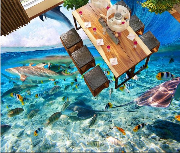 

астетический настил пола 3d спальни 3d ванной комнаты ванной комнаты мира моря для живущей комнаты и спальни