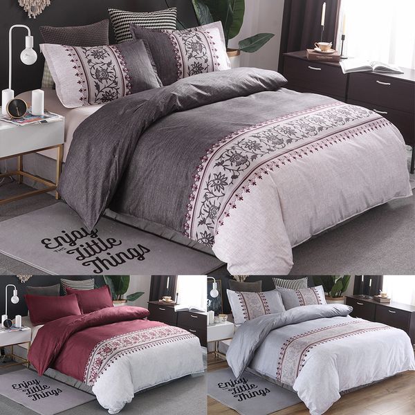 New Duvet Quilt Cover Bed Pillow Cover For Comforter Bedding Sets