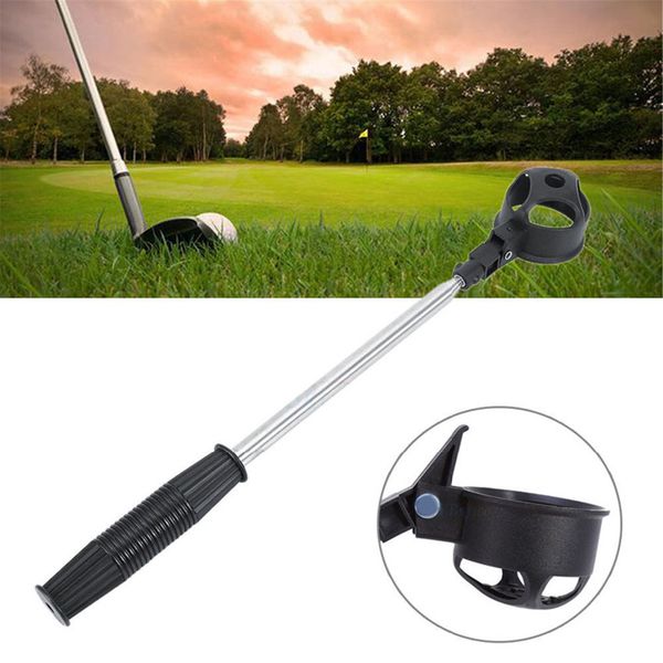 

finger ten golf ball pick up 1 pc with ball towel retriever picker shaft scoop accessorie equipment 8 section