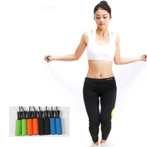 

sponge handle male and female students in the test special bearing jump rope