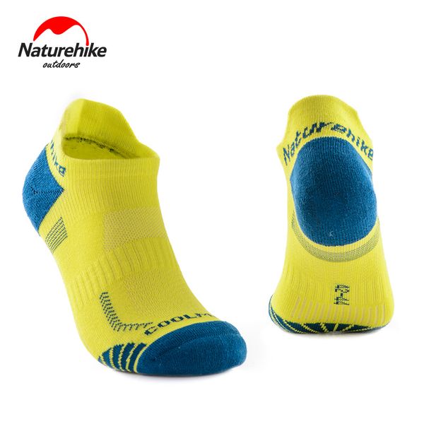 

naturehike 2 pairs multifunctional running ankle socks outdoor sports coolmax quick-dry socks nh17a014-m, Black