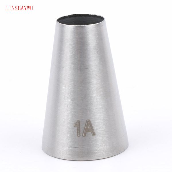 

linsbaywu large round metal cake cream decoration tip stainless steel piping icing nozzle flower tips dessert decorators