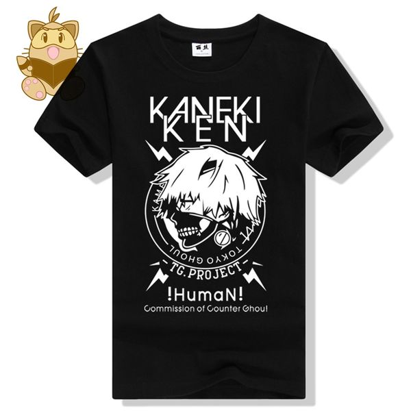 

tokyo ghoul kaneki ken new design printing cool tee shirts tokyo ghoul t shirt ac443, White;black