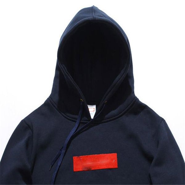 

мужчины женщины 2018 модный дизайнер толстовка с капюшоном роскошный толстовка с капюшоном толстовка стенд воротник капюшоном толстовка хлоп, Black