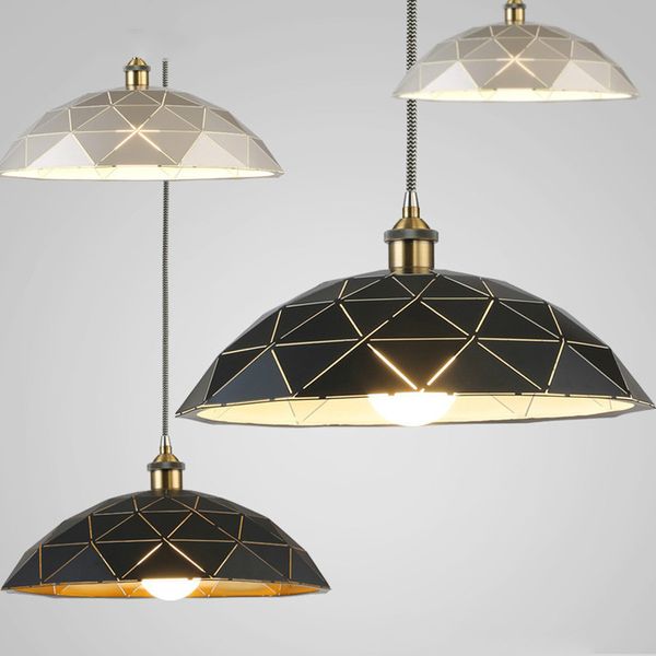 

nordic подвеска свет подвесной светильник творческое кованого железа кулон лампы для домашнего освещения гостиная современные светодиодные л