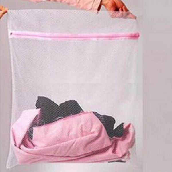 

1pc home laundry bag portable washing machine polyester net washing laundry bag saver lingerie mesh net bag