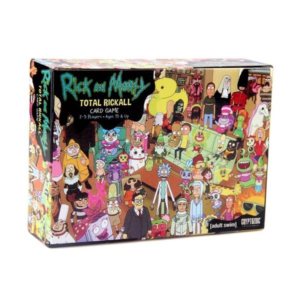 

funny cards game for rick and morty total rickall cooperative card game