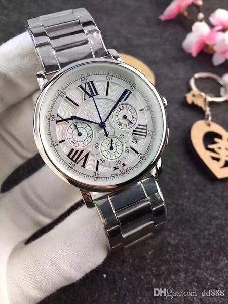 

Все малые секунды сделаны диамантом людей , стальным кварцем верхние relogies Тавра