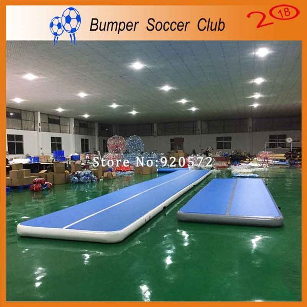 Kostenloser Versand 9x2x0,2 m Aufblasbare Air Gym Track Tumbling Matte, DWF Material Air Track/Aufblasbare Airtrack